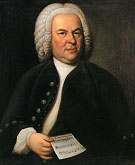Houssmann portrait of Bach