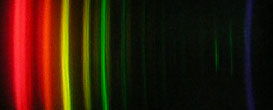 high pressure Mercury fluorescent lamp spectrum slit small 2