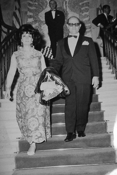 father and mother leaving gala